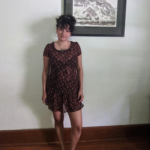 Kimchi Blue Sheer Dress/Coverup - Picture 5 of 5